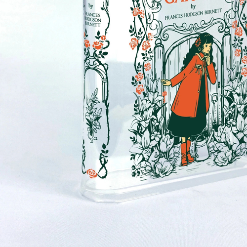 The Secret Garden Acrylic Book Vase, Inspired Home Decor, Acrylic Flower Vase - Picture 9 of 10