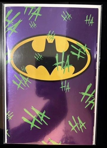 KNIGHT TERRORS: BATMAN #1 Joker HaHa SDCC PURPLE FOIL VARIANT