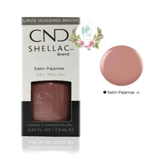 CND Shellac UV Gel Polish 0.25 oz NIB Satin Pajamas