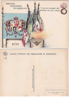 BRIGADE GRENADIERS OF SARDINIA - HISTORICAL MUSEUM OF GRENADIERS OF SARDINIA -2671-