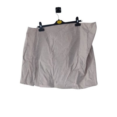 Aligne Curve Damen Minirock Stein meliert Elastischer Bund Seitenspilze Gr. 22 UK