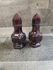 Vintage AVON Cape Cod Ruby Red Collection Salt/Pepper 1978