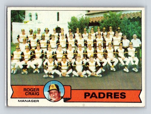 1979 Topps #479 San Diego Padres / Roger Craig Team Checklists - Picture 1 of 2