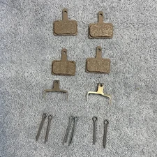 2x Shimano B05S-RX Resin Disc Brake Pads w/o Fins - see images for fit [ssg]