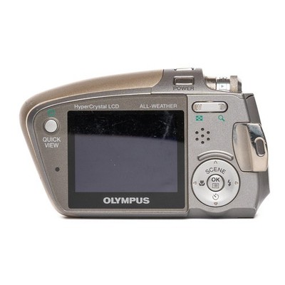 Olympus μ-mini Digital 5.0MP Gold Digital Camera Good | eBay