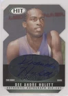 2000 Sage Hit Auto Emerald Die-Cut Dee Andre Hulett #A7 Auto