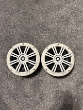 2 Kicker 45KM604WL 6.5  Marine Speakers   Tested  Working