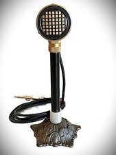 Rare Vintage 1940's Ronette ZBD3 Microphone, customized  working w/stand/cable