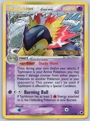 Typhlosion (Delta Species) 12/101 EX Dragon Frontiers Reverse Holo