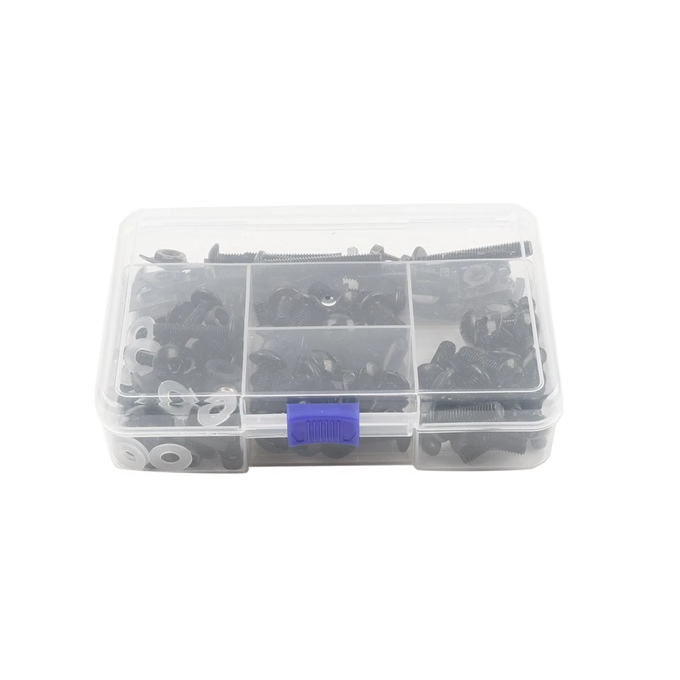 Screws Fairing Bolts Kit Fit For Kawasaki KLR250 1984-2005 KLR650 2005-2018 Foto 3 de 4