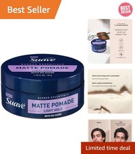 1.75 oz Lavender Sandalwood Hair Pomade for Men Frizz Control Matte Finish