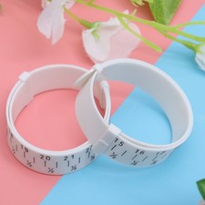 4 Pcs Bracelet Measuring Tool PU Material Bangle Gauge Sizer Jewelry Wrist