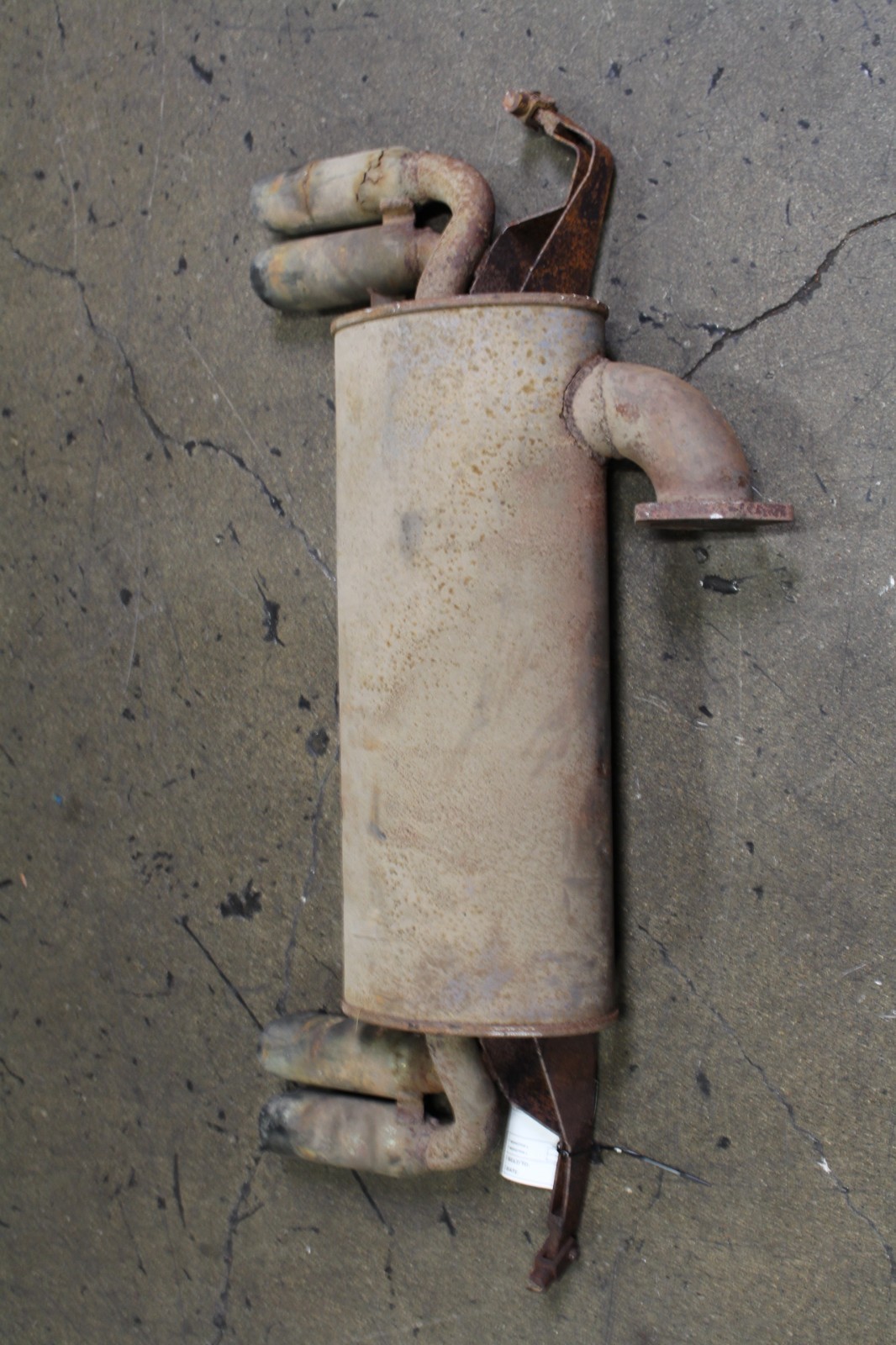 Ferrari 308, Muffler, Rusted, Fire Dmg, Used, P/N 113251