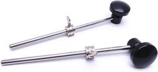 2 Pieces Bass Drum Pedal Beater Aluminum Alloy Hammer Head Percussion Instrum...