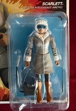 Super7 ReAction  GI JOE SCARLETT ARCTIC O-Ring 3.75  Action Figure