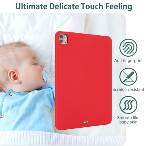 For iPad 5/6/7/8/9/10/11th Generation TPU Soft Silicone Case Slim Cover Skin - Picture 8 of 60