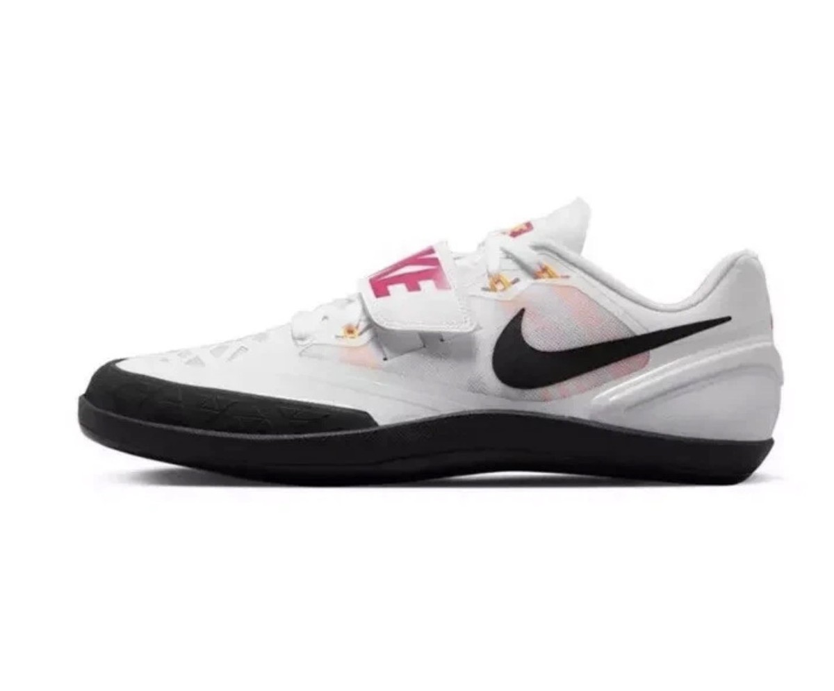 Nike Zoom Rotational 6 White Pink Track & Field Throwing Shoes