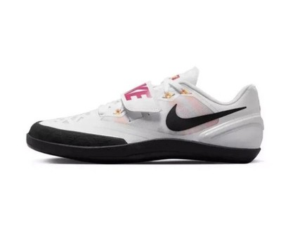 Offen【Reborn project】ROSE-pointed /WHITE Nike Zoom Rotational 6 White Pink Track & Field Throwing Shoes