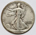 1942 50c Walking Liberty Silver Half Dollar - RAW - Philadelphia - Original Coin