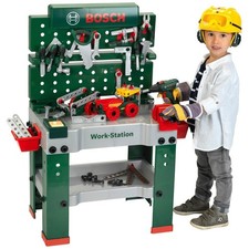 Bosch Workbench Work Station Toy Tool Set Kids Role Play
