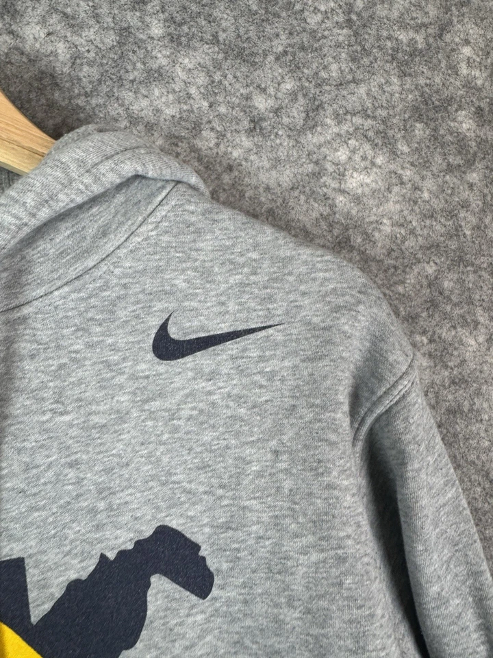 West Virginia Mountaineers Hoodie Large College University Nike Sports NCAA WVU - Image 2 of 4