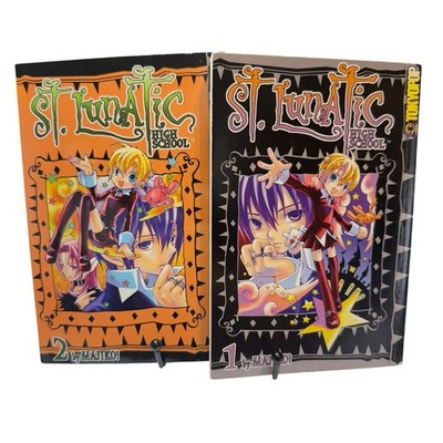 St. Lunatic High School English Manga Volumes 1 and 2 Tokyopop Majicko!