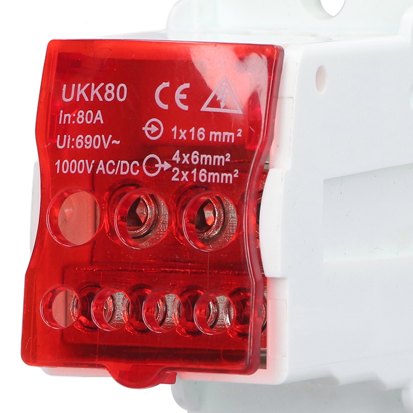 690V 80A DIN Rail Terminal Block Distribution Box Terminal Junction Box✈