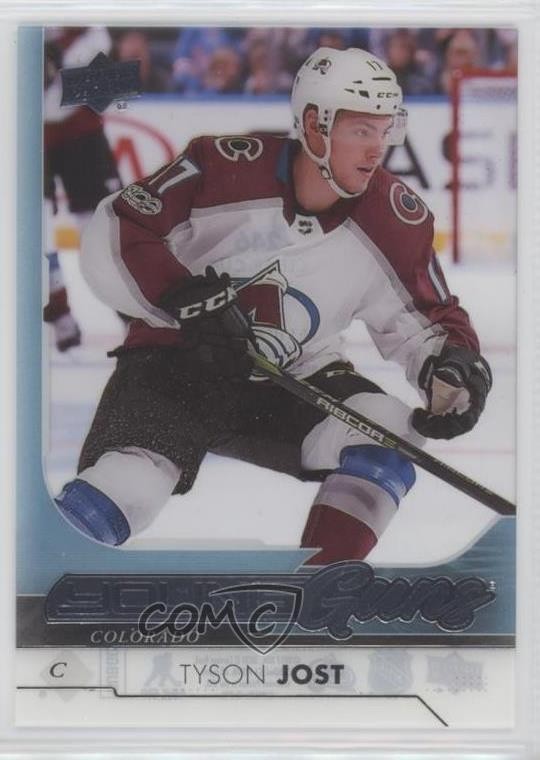 2017-18 Upper Deck Young Guns Clear Cut Tyson Jost #246 0c1o