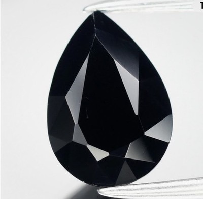 1.24ct 8.5x6mm VVS Pear Natural Deep Blue Spinel - Tanzania Gemstone