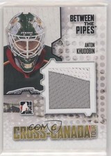 2010 ITG Cross-Canada Tour Maverick Sports Collectables 1/1 Anton Khudobin 7ez