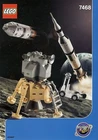 LEGO Discovery 7468 Saturn V Moon Mission 178 Pieces No Box Pre-Owned
