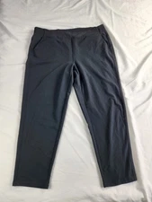 32 Degrees Cool Pants XL Men Black Stretch Athletic Joggers Moisture Pockets 
