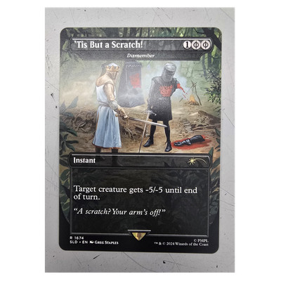 MTG - SLD - 'Tis But a Scratch! #1674 - NF NM/M