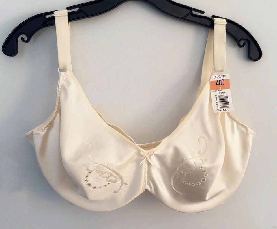 SUJETADOR LILYETTE MINIMIZADOR CON AROS MARFIL ESTILO 410 talla 40D NUEVO CON ETIQUETAS Foto 2 de 4