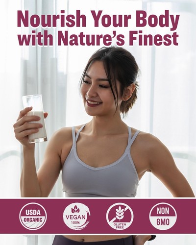 Organic Coconut Milk Powder - Vegan & Nutrient-Dense Powder with Iron & Potas... - Picture 6 of 9