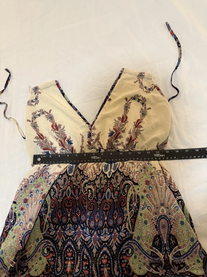 Mameluco floral para mujer talla grande correa de espagueti multicolor 130 Foto 2 de 4