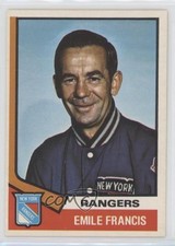 1974-75 O-Pee-Chee Emile Francis #9 y8y