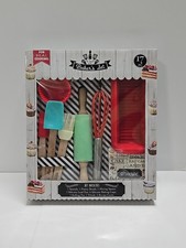 17 PCS Junior Baking Set with Recipes for Kids Cooking Tools Kit Kitchen Gift