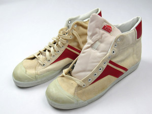 Vtg 70s 80s Keds Canvas Basketball Shoes Sz 13 US Mens High Top Blazer Pro