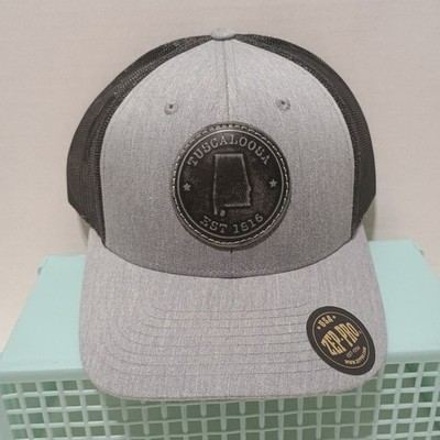 Zep Pro Alabama Leather Patch Cap Trucker Snapback Hat