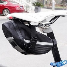 Waterproof Bicycle Saddle Bag Nylon Rear Seat Tool Pouch Cycling