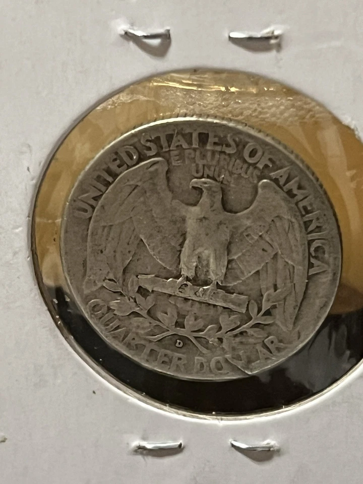 1949 25c Washington Quarter Actual Coin Please Check My Other Inventory - Image 2 of 2
