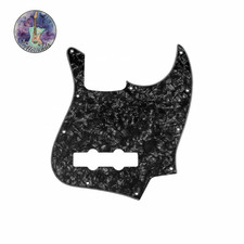 3 PLY BLACK PEARL Pickguard Fender 4-String Jazz Bass Standard USA MIM 10-Hole