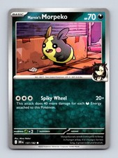 Pokemon Marnie's Morpeko 137/182 Destined Rivals Common LP