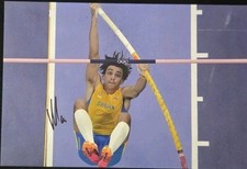Mondo Duplantis Signed Photo