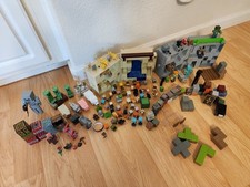 Minecraft Minifigures & Action Figures HUGE Mixed Lot Over 70+ Figures & Items