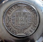 960 reis 1818R Rio de Janeiro Brazil, wine Tastevin, Sommelier cup, very nice — photo 1