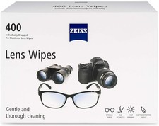ZEISS Pre-Moistened Lens Cleaning Wipes, 80 Count