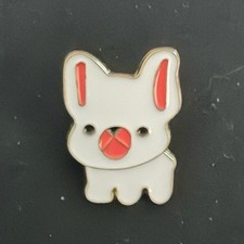 Dog Head Enamel Pin