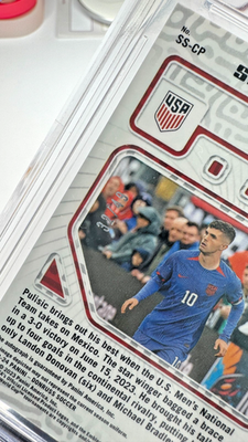 2023-24 Panini Donruss Christian Pulisic Signature /49 RED PRIZM